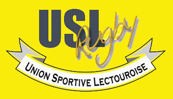 Maillot Rugby Vintage Union Sportive Lectouroise (Lectoure) - Porté, Numéro 15, Taille L, Homme